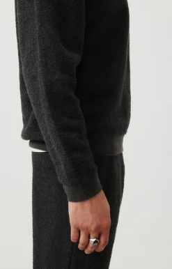 American Vintage Men'S Sweatshirt Bobypark Charcoal Melange Store
