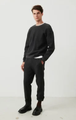 American Vintage Men'S Sweatshirt Bobypark Charcoal Melange Store