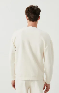 American Vintage Men'S Sweatshirt Bobypark Ecru Shop