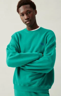 American Vintage Men'S Sweatshirt Izubird Vintage Mint Diabolo Best