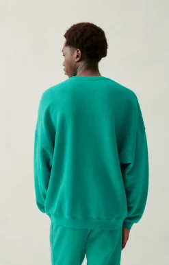 American Vintage Men'S Sweatshirt Izubird Vintage Mint Diabolo Best