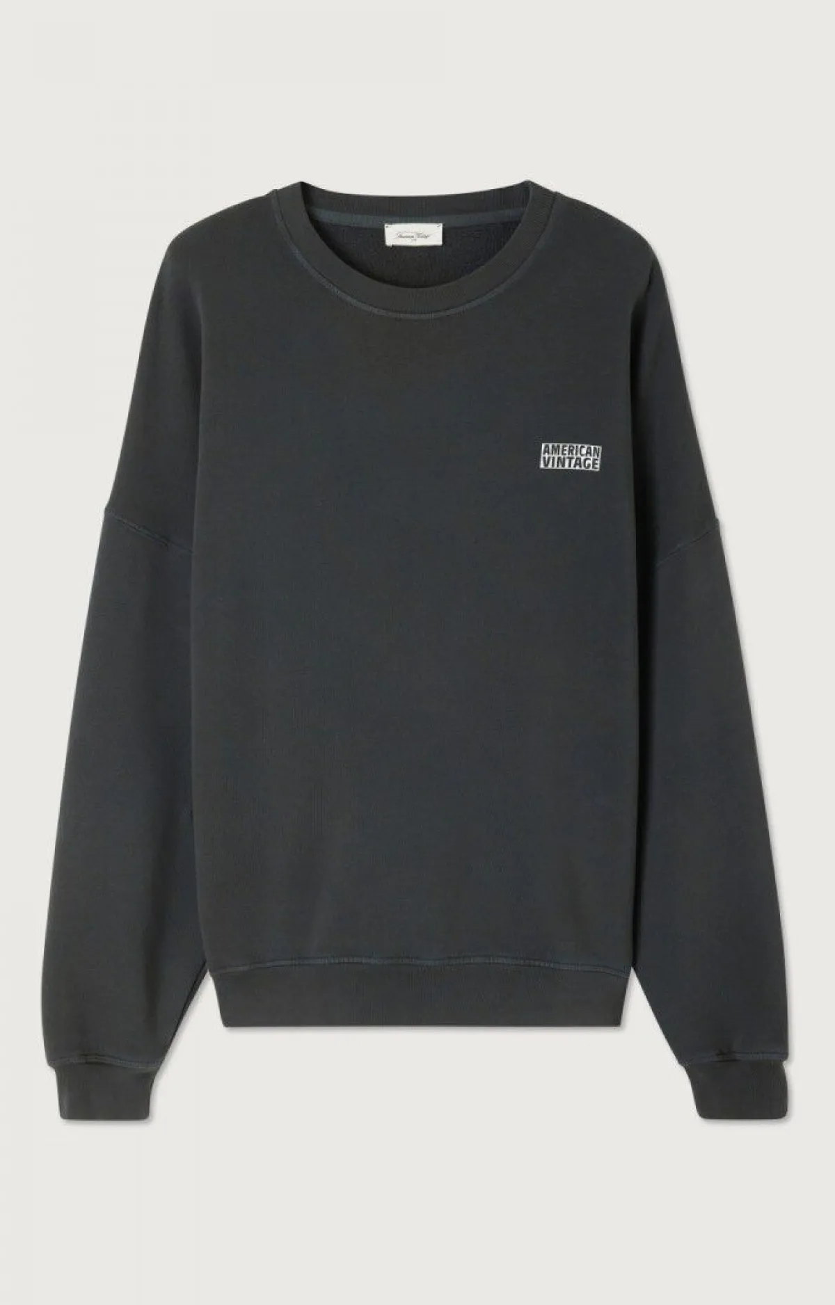 American Vintage Men'S Sweatshirt Izubird Carbon Vintage Cheap