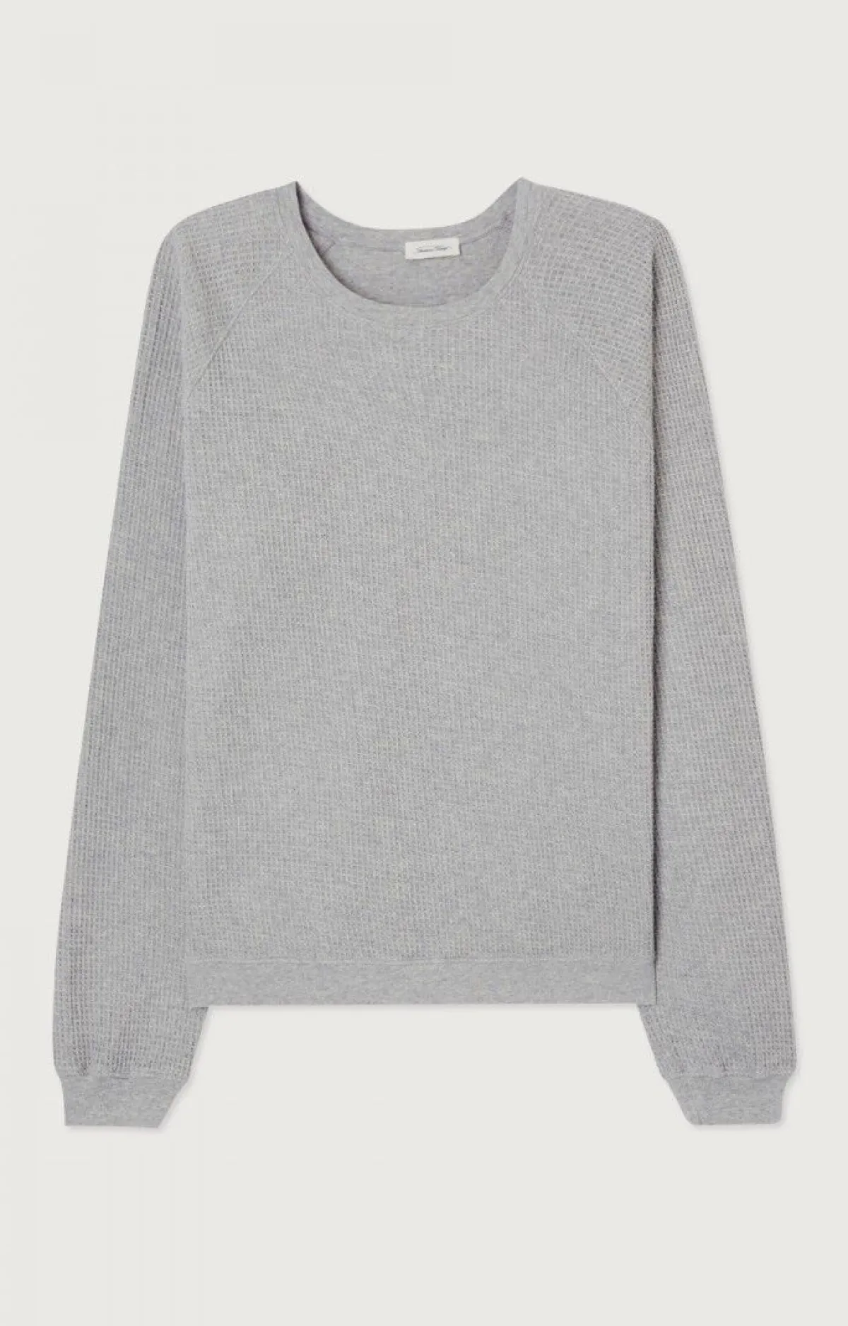 American Vintage Men'S Sweatshirt Koukoubay Heather Grey New