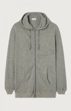 American Vintage Men'S Sweatshirt Sonoma Heather Grey Clearance