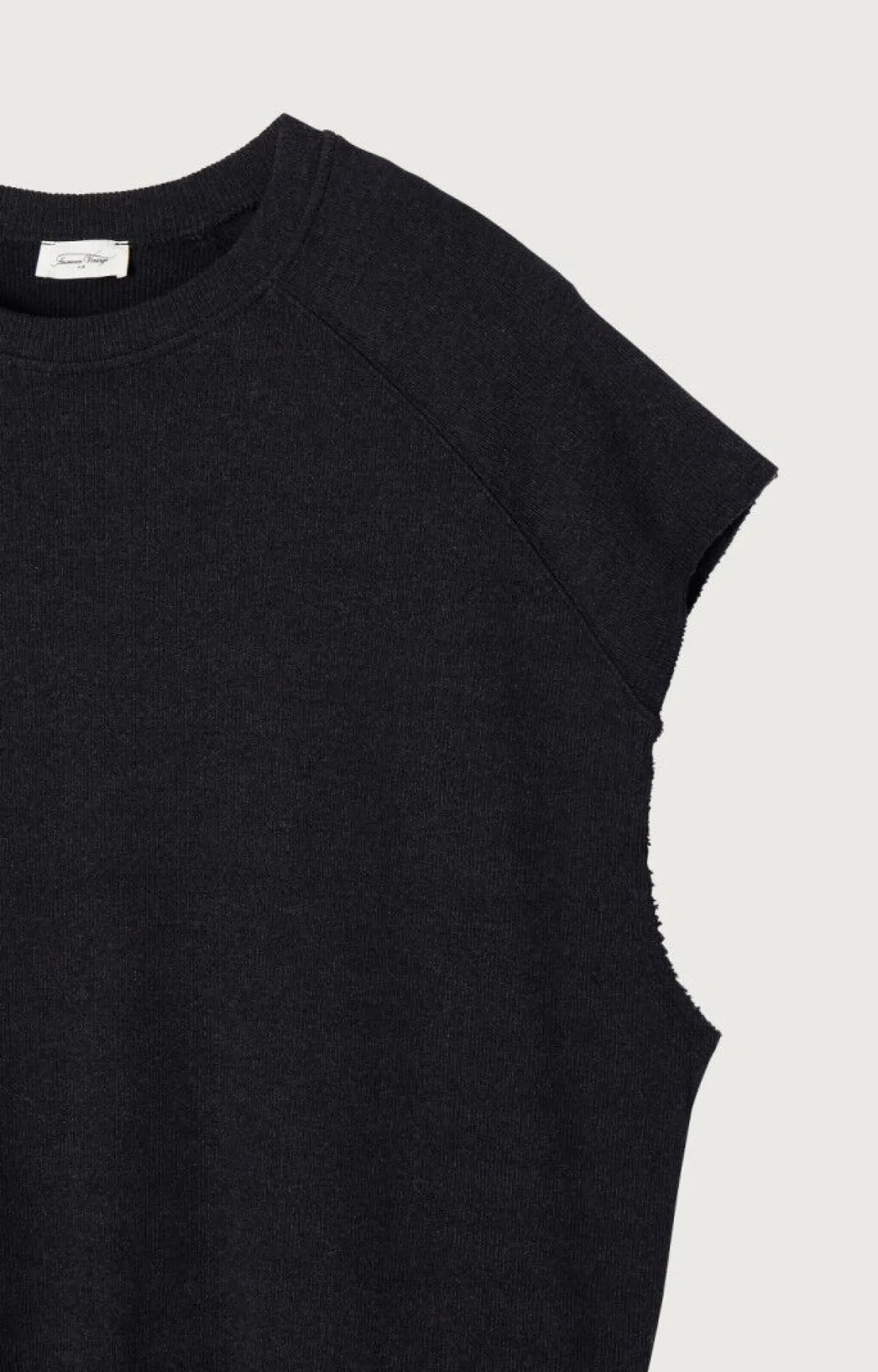 American Vintage Men'S Sweatshirt Wifibay Charcoal Melange New