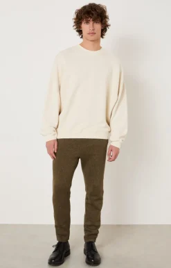 American Vintage Men'S Sweatshirt Xybay Ecru Shop