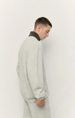American Vintage Men'S Sweatshirt Yatcastle Heather Grey Store