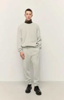 American Vintage Men'S Sweatshirt Yatcastle Heather Grey Store