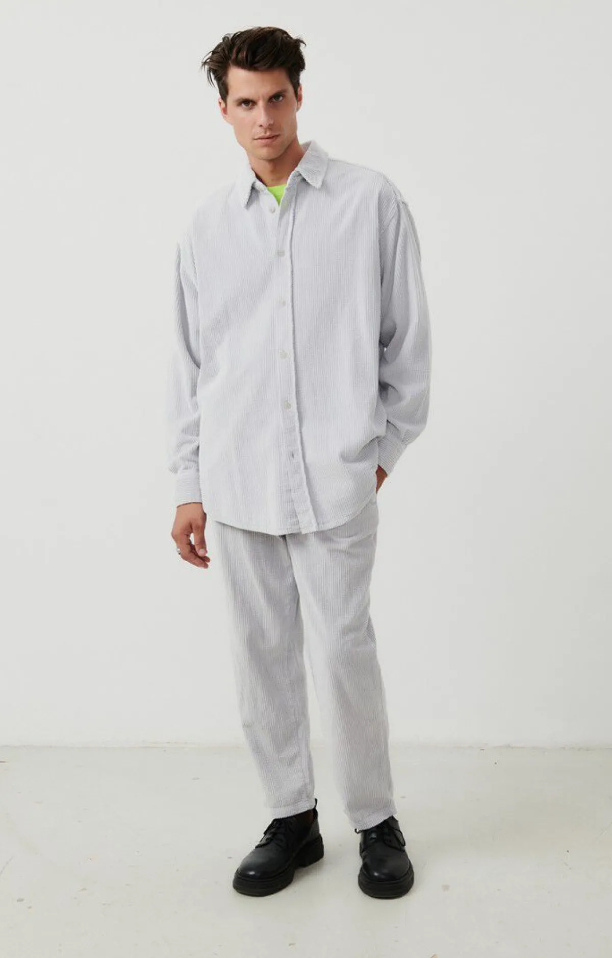 American Vintage Men'S Trouserspadow Vintage Silver Fashion