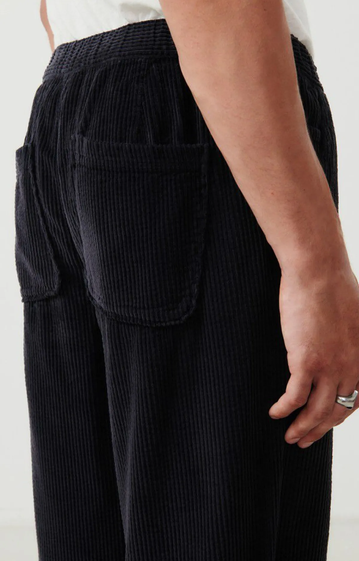 American Vintage Men'S Trouserspadow Carbon Cheap