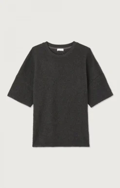 American Vintage Men'S T-Shirt Bobypark Charcoal Melange Cheap