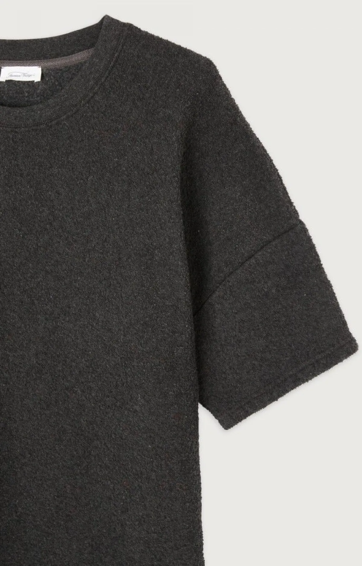 American Vintage Men'S T-Shirt Bobypark Charcoal Melange Cheap
