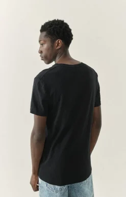 American Vintage Men'S T-Shirt Bysapick Black Best Sale