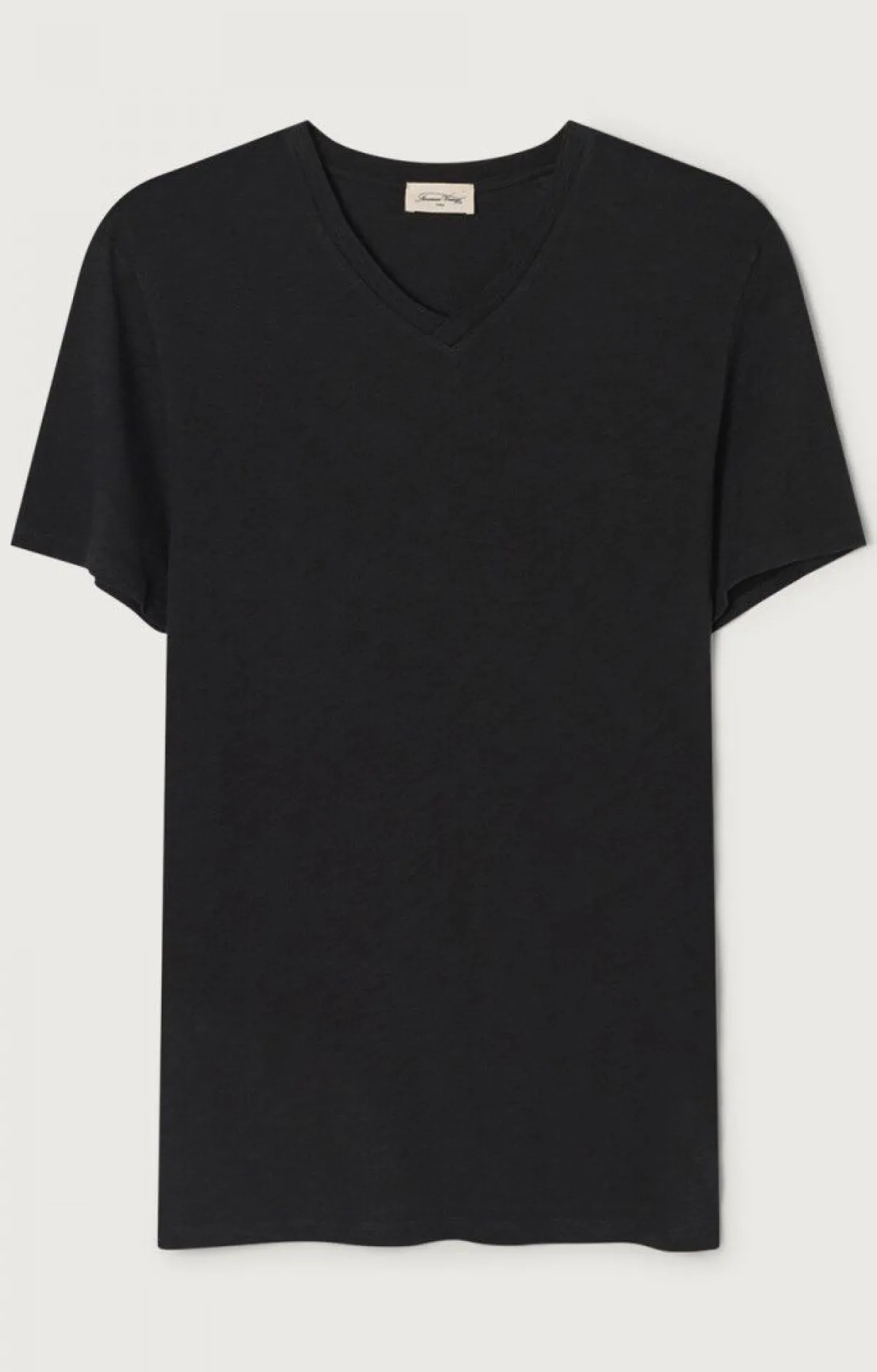 American Vintage Men'S T-Shirt Bysapick Black Best Sale