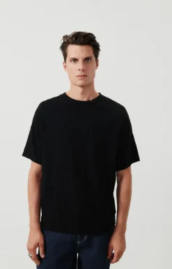 American Vintage Men'S T-Shirt Bysapick Black Flash Sale