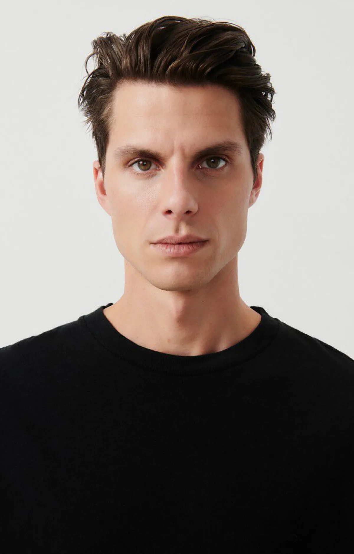 American Vintage Men'S T-Shirt Bysapick Black Flash Sale
