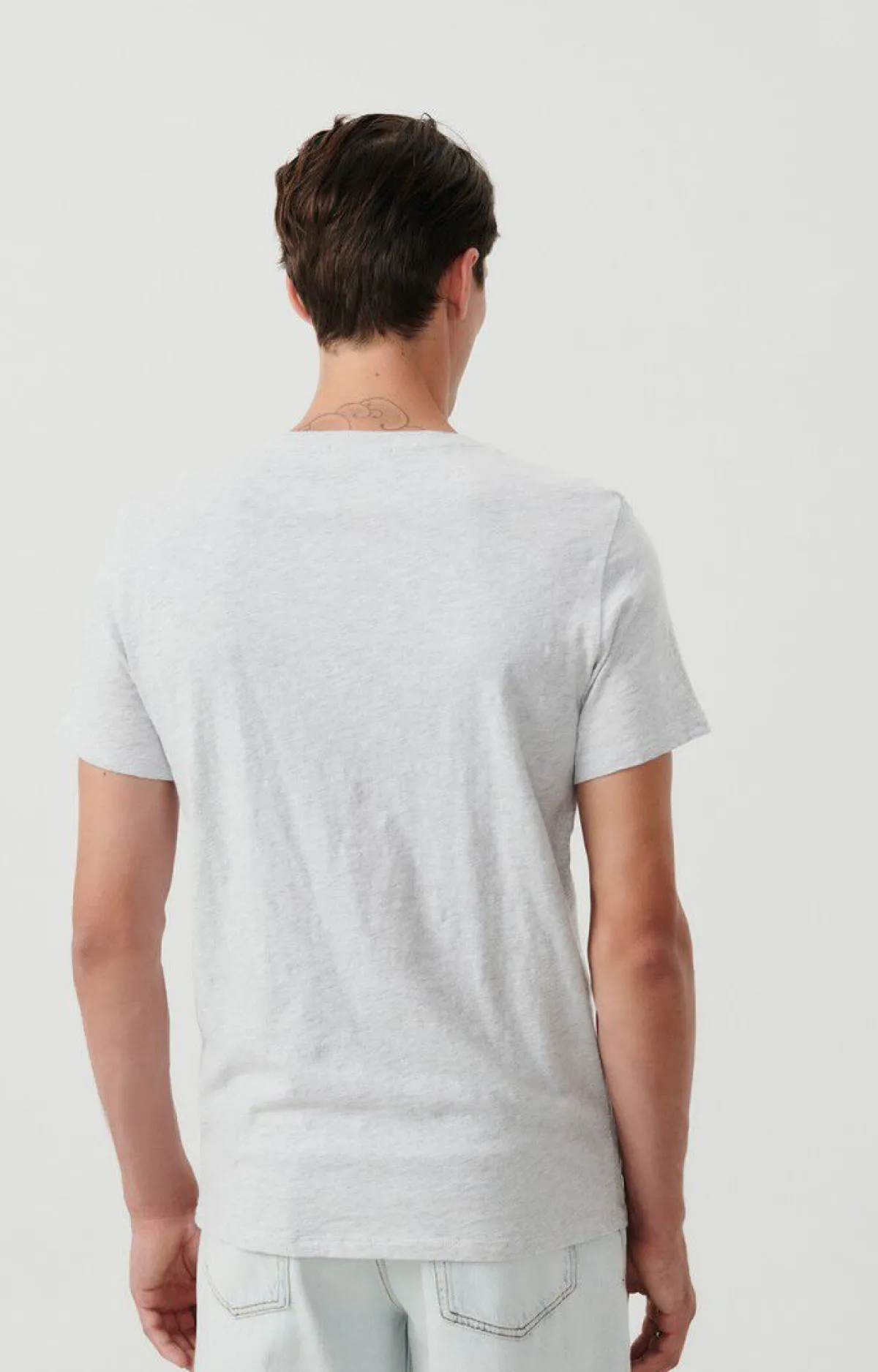 American Vintage Men'S T-Shirt Bysapick Polar Melange Fashion