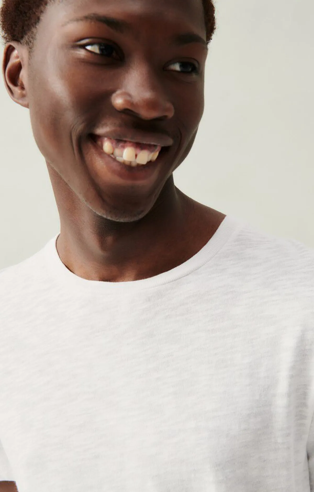 American Vintage Men'S T-Shirt Bysapick White Flash Sale