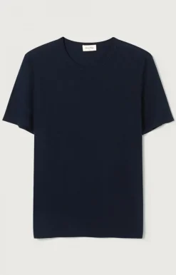 American Vintage Men'S T-Shirt Decatur Navy Flash Sale