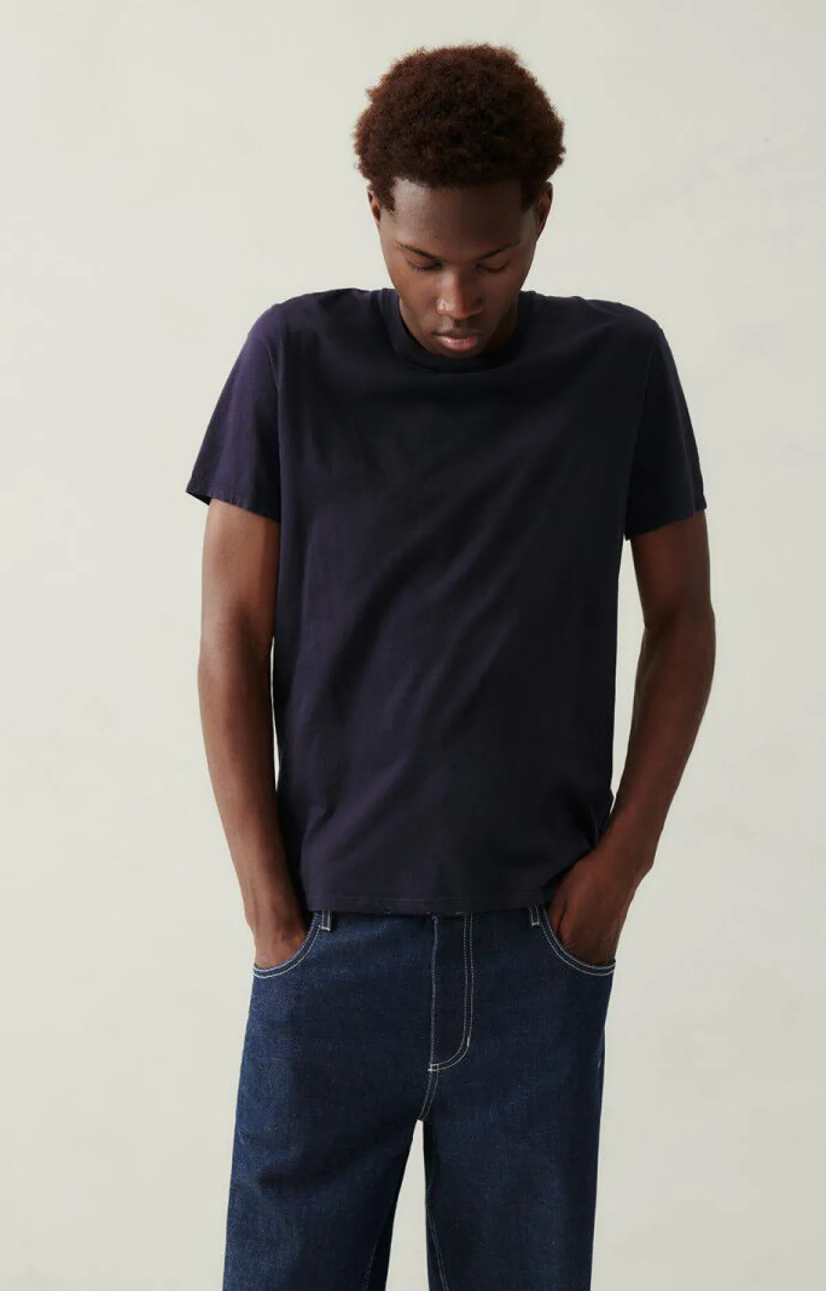 American Vintage Men'S T-Shirt Decatur Caviar Cheap