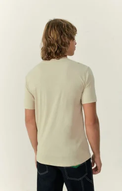 American Vintage Men'S T-Shirt Decatur Greige Cheap
