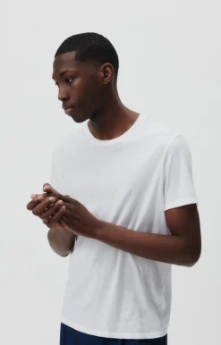 American Vintage Men'S T-Shirt Decatur White Clearance