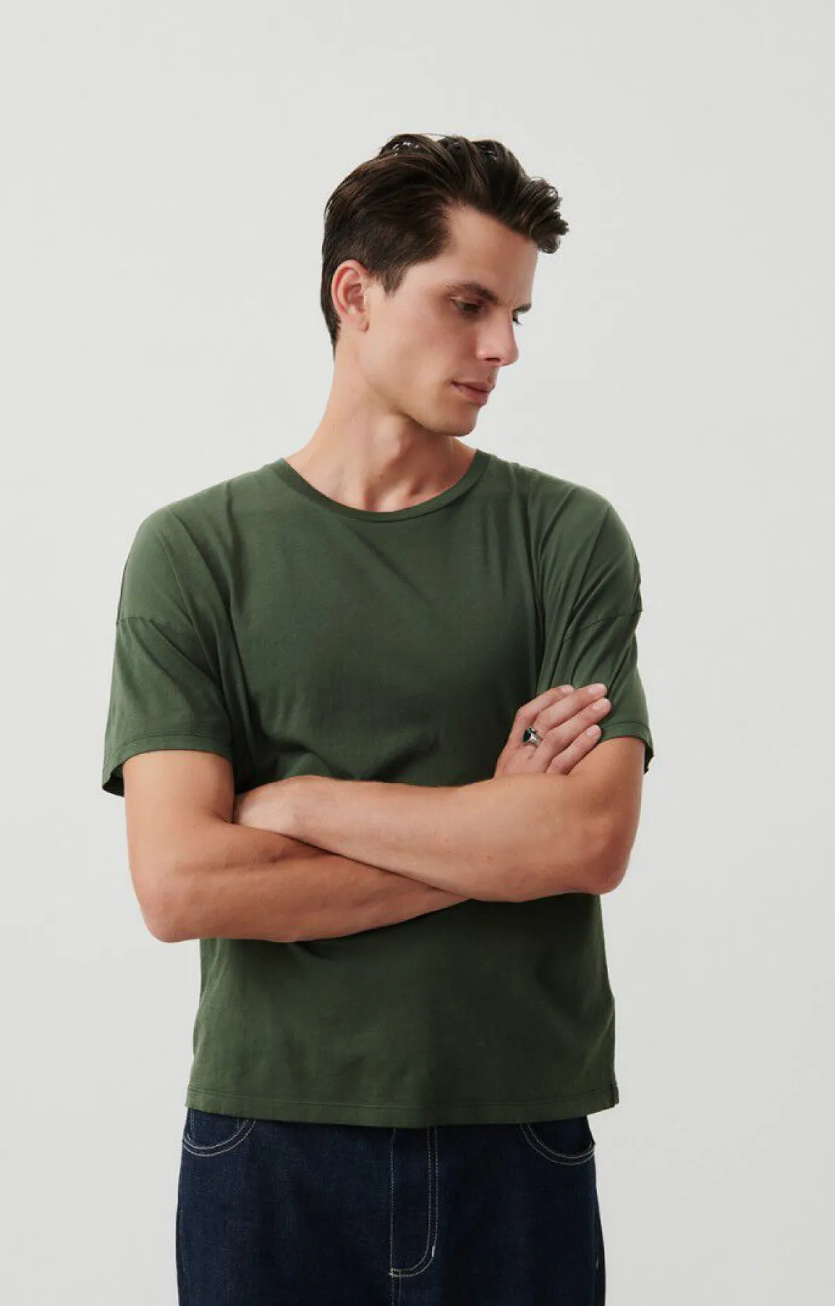 American Vintage Men'S T-Shirt Decatur Army Best