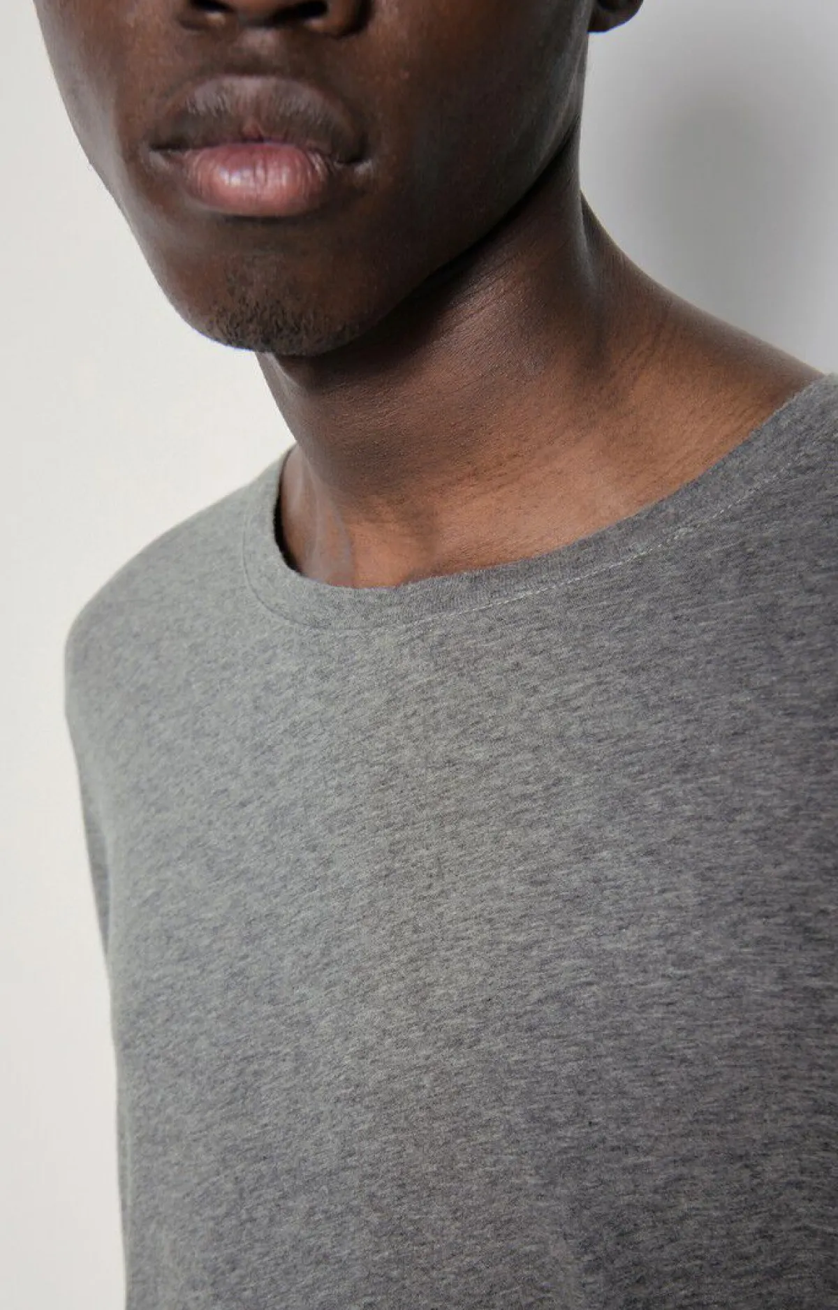American Vintage Men'S T-Shirt Decatur Heather Grey Best