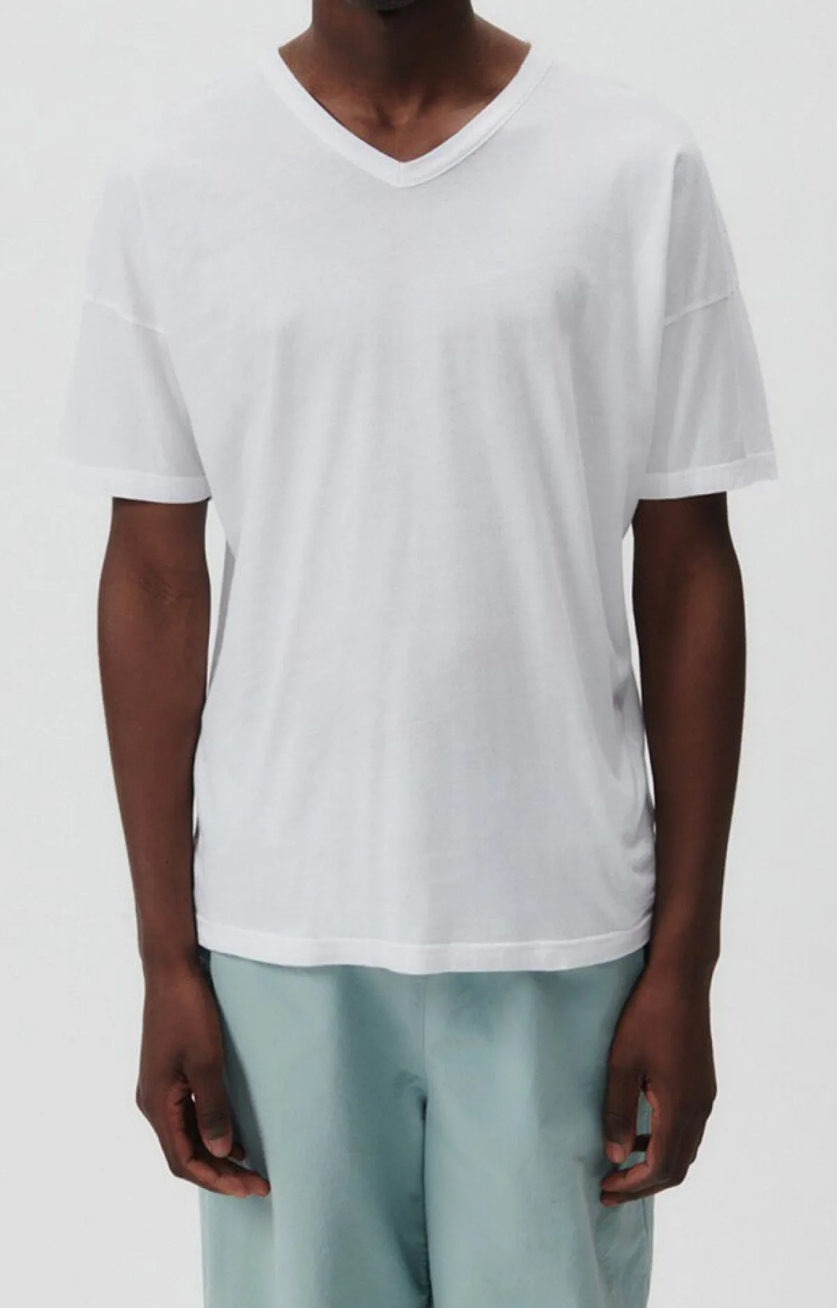 American Vintage Men'S T-Shirt Devon White Discount