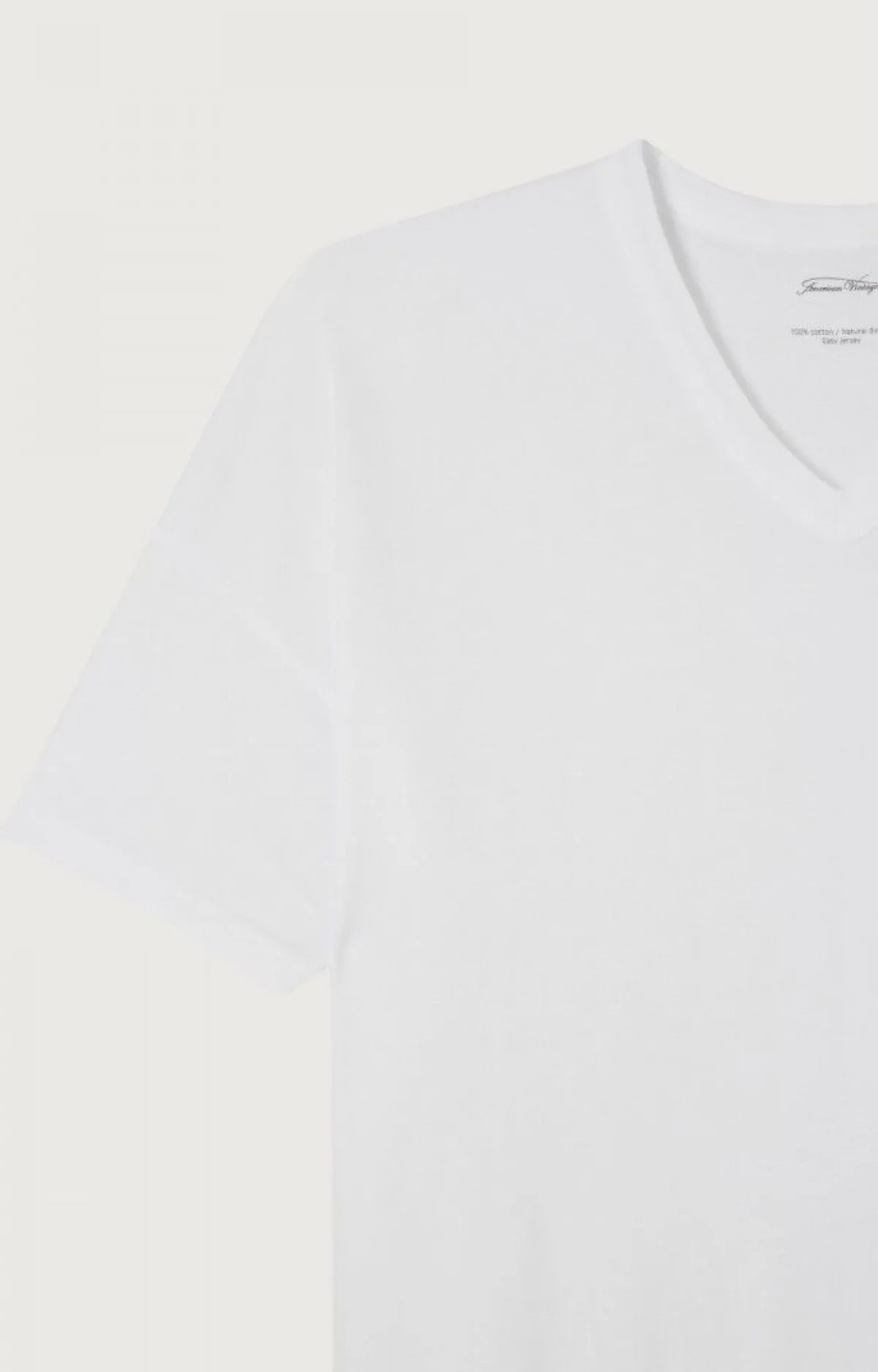 American Vintage Men'S T-Shirt Devon White Discount