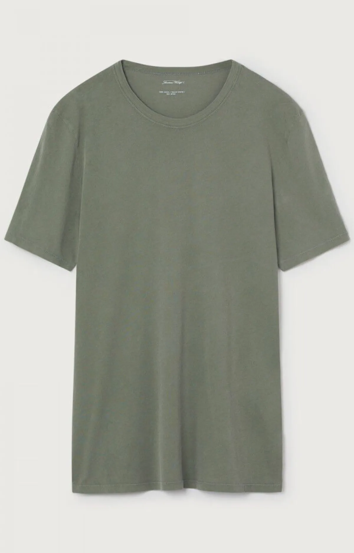 American Vintage Men'S T-Shirt Devon Vintage Olive Clearance