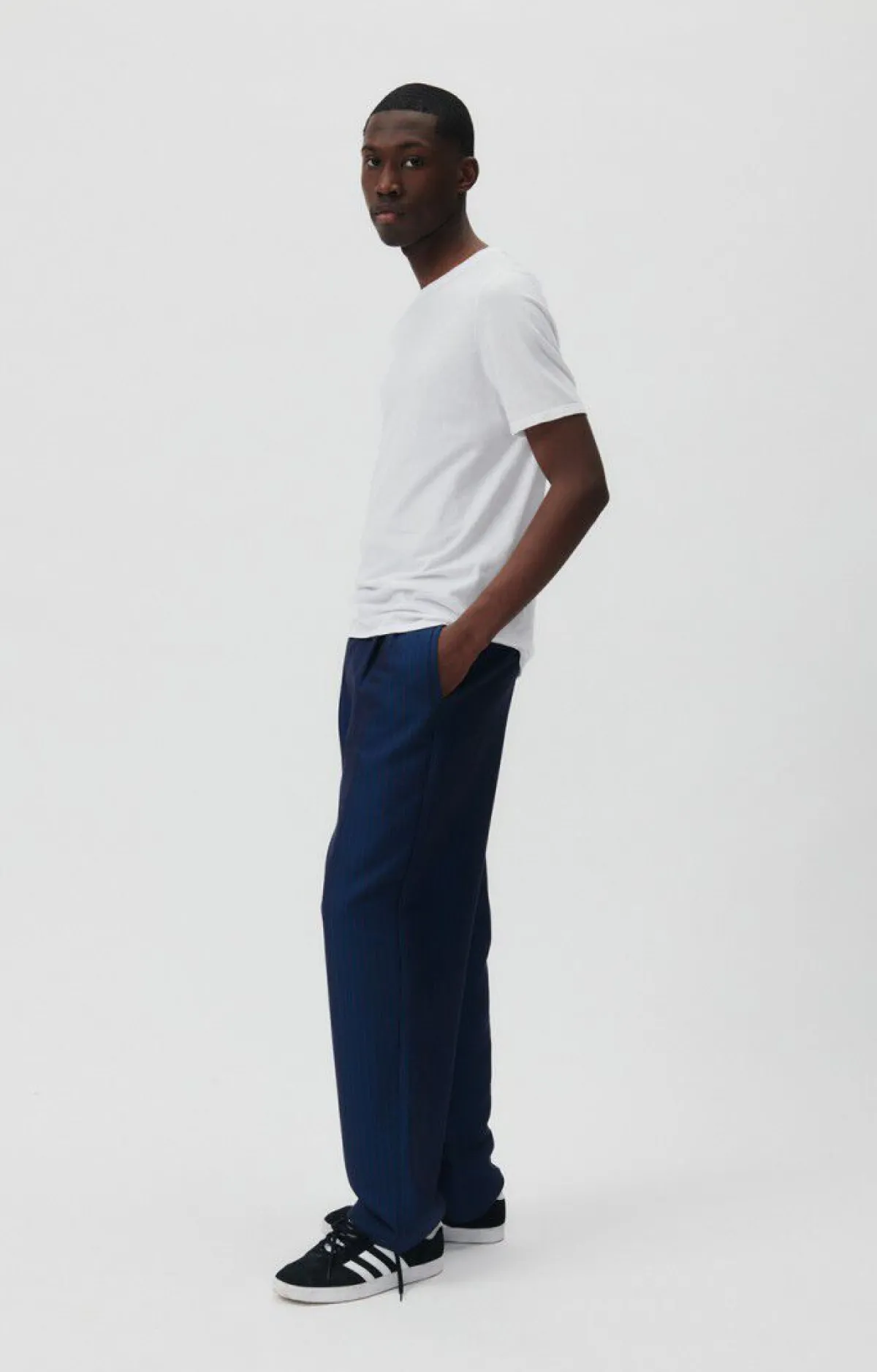 American Vintage Men'S T-Shirt Devon White Flash Sale