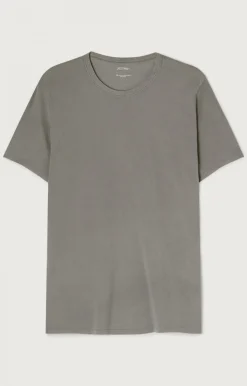 American Vintage Men'S T-Shirt Devon Vintage Grey New
