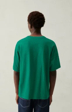 American Vintage Men'S T-Shirt Fizvalley Vintage Chlorophyll Hot