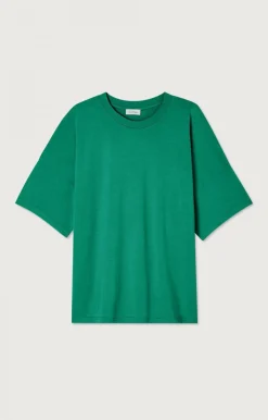American Vintage Men'S T-Shirt Fizvalley Vintage Chlorophyll Hot
