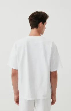 American Vintage Men'S T-Shirt Fizvalley White Hot