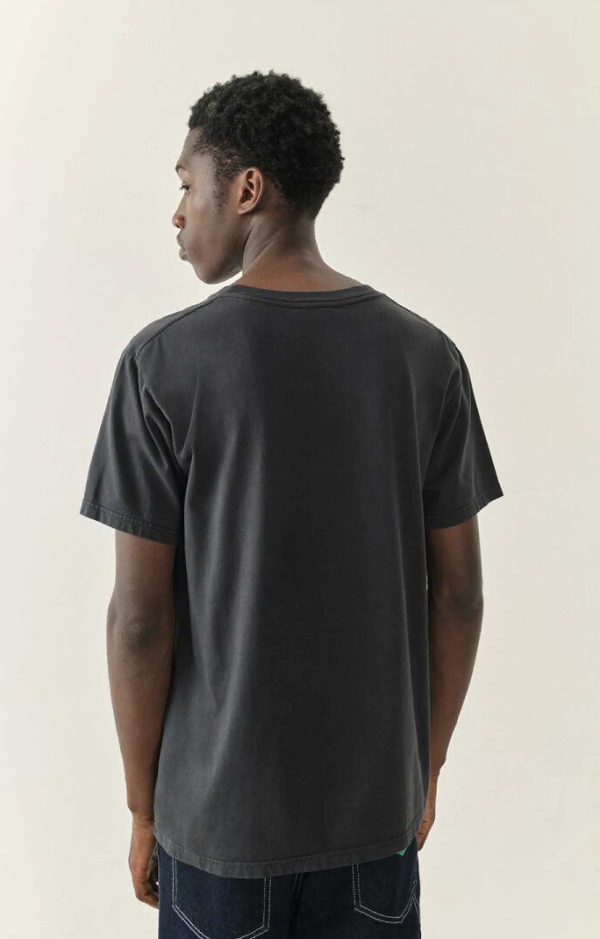 American Vintage Men'S T-Shirt Fizvalley Carbon Vintage Best