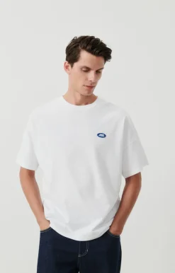 American Vintage Men'S T-Shirt Fizvalley White Hot