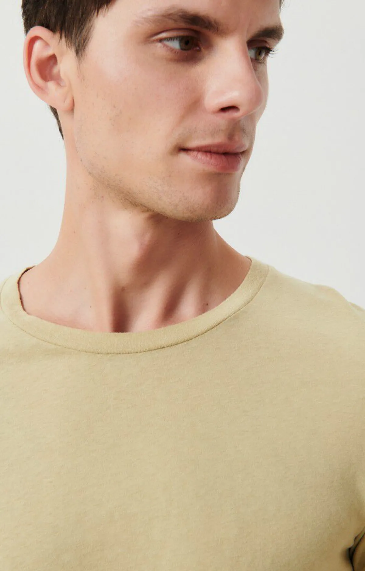 American Vintage Men'S T-Shirt Gamipy Oat Flash Sale