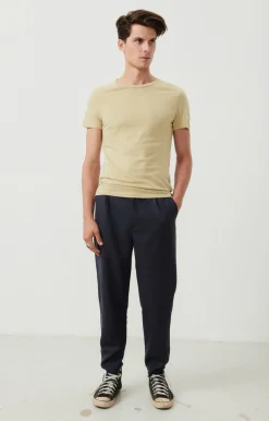American Vintage Men'S T-Shirt Gamipy Oat Flash Sale