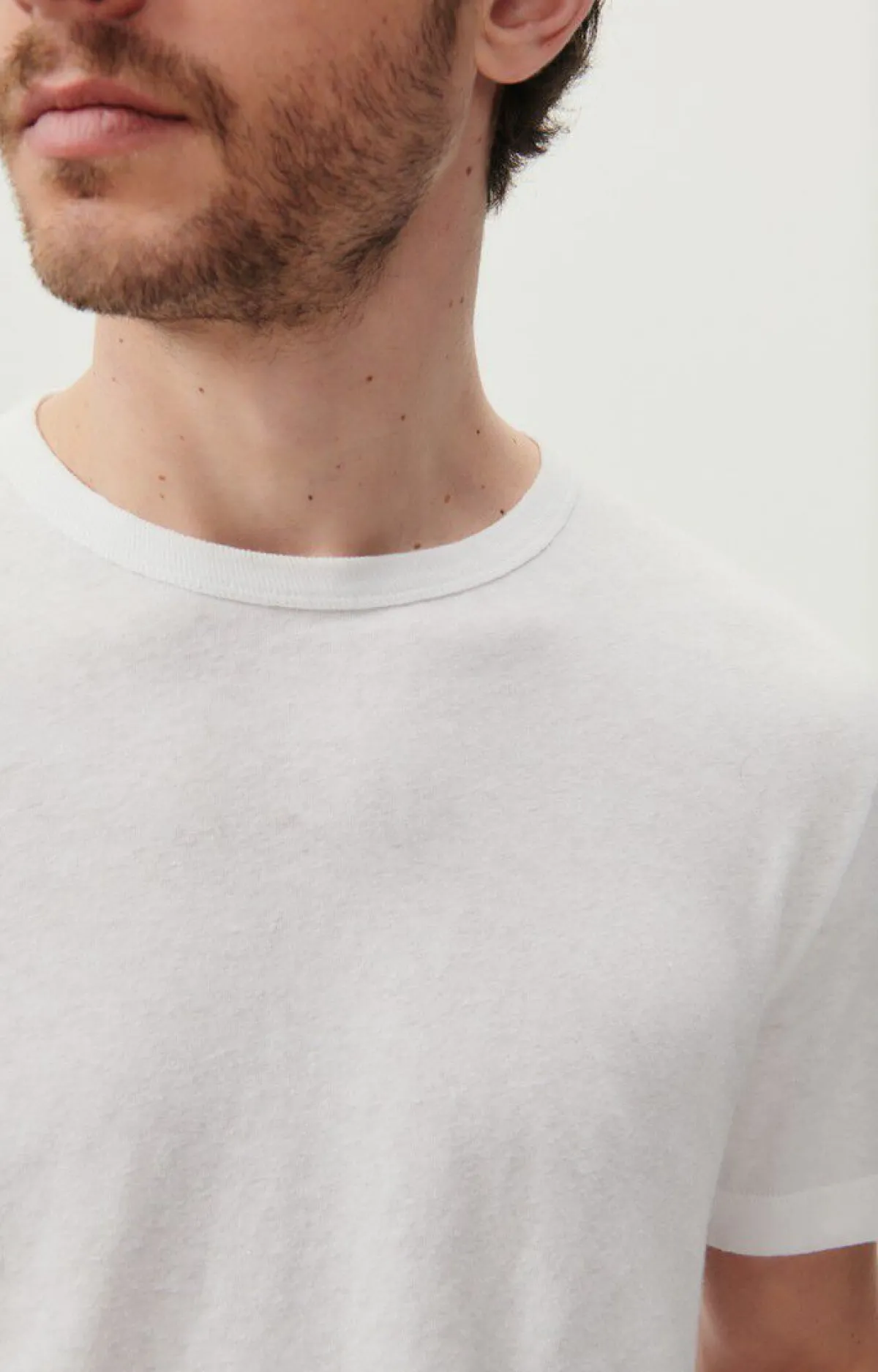 American Vintage Men'S T-Shirt Lopintale White Fashion
