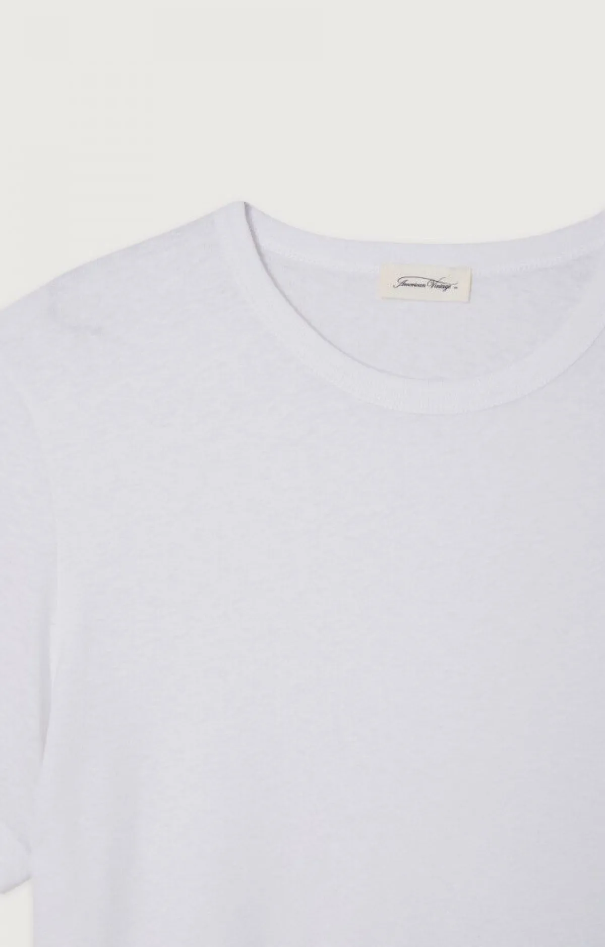 American Vintage Men'S T-Shirt Lopintale White Fashion