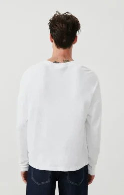 American Vintage Men'S T-Shirt Slycity White Fashion