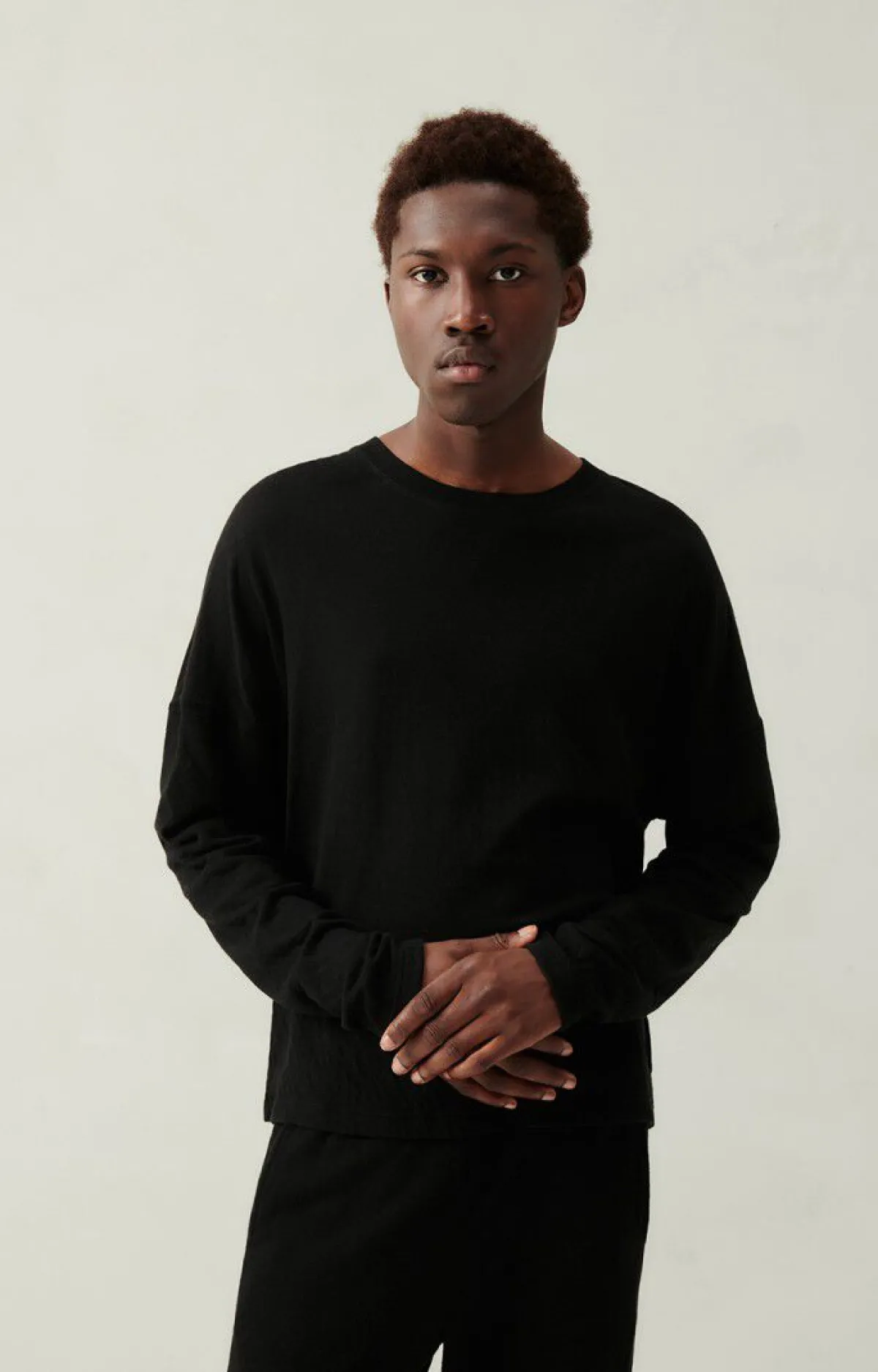 American Vintage Men'S T-Shirt Slycity Black Outlet