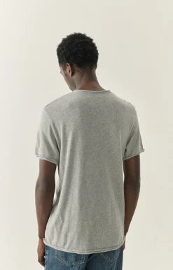 American Vintage Men'S T-Shirt Sonoma Heather Grey Fashion