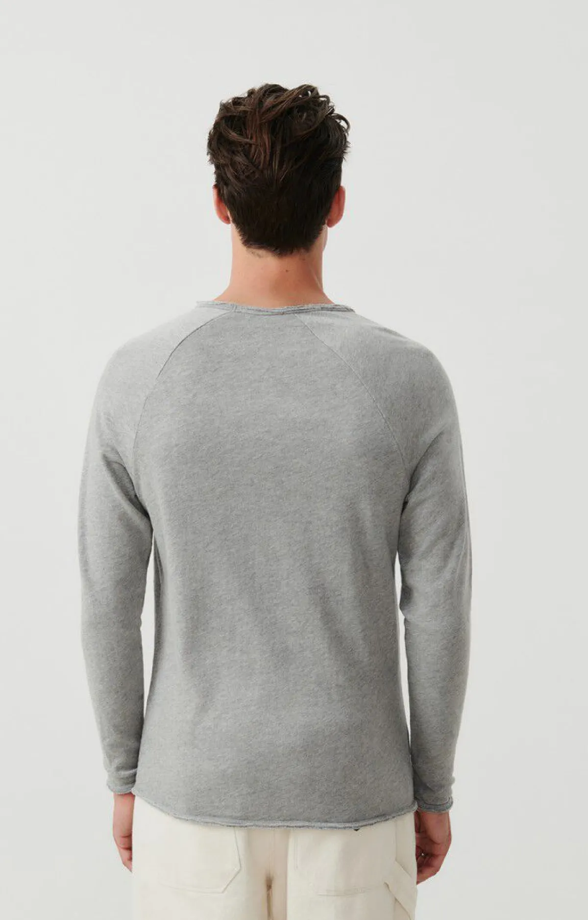 American Vintage Men'S T-Shirt Sonoma Heather Grey Outlet