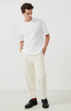 American Vintage Men'S T-Shirt Sonoma White Sale