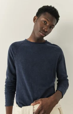 American Vintage Men'S T-Shirt Sonoma Navy Vintage Shop