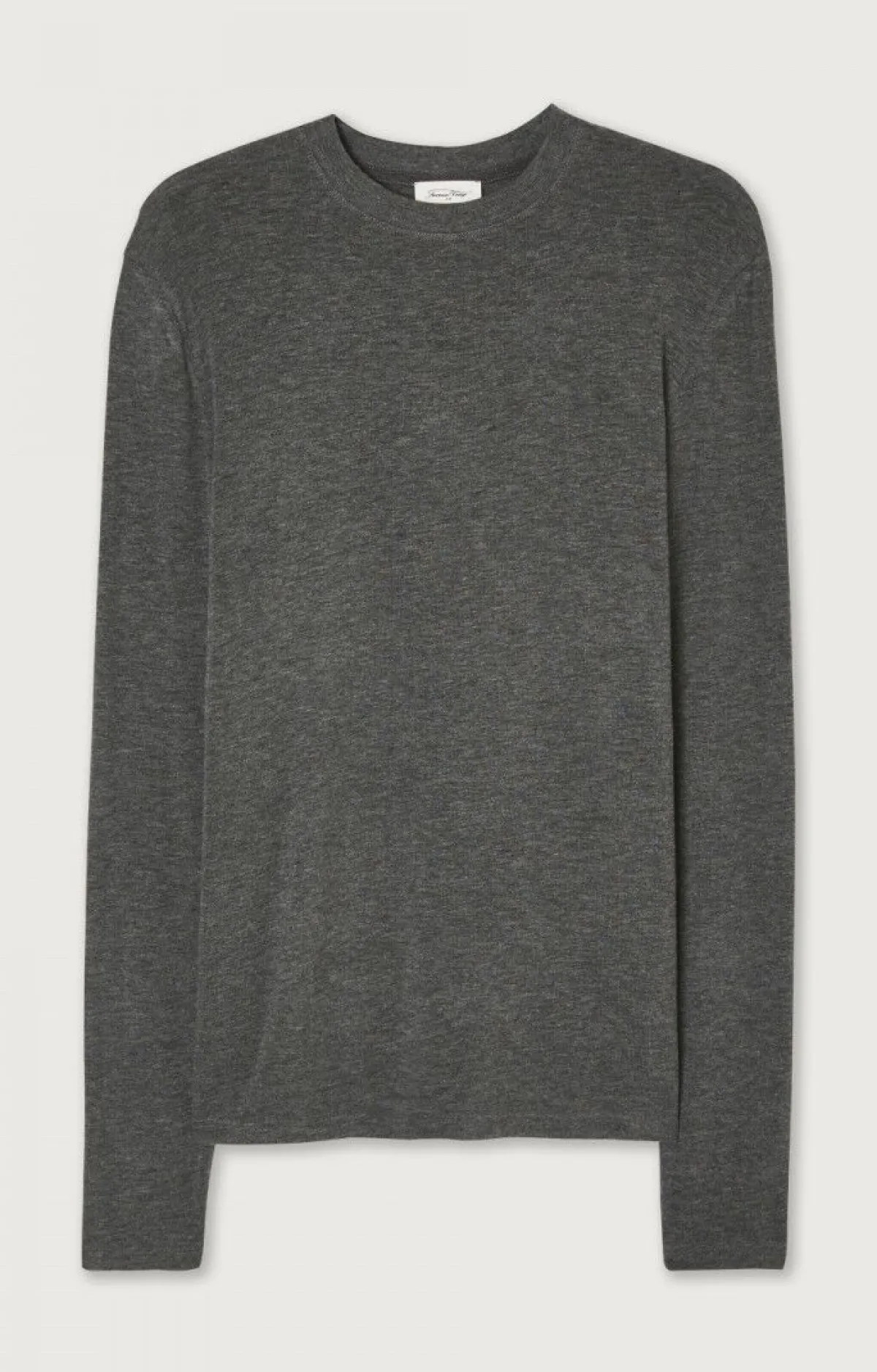 American Vintage Men'S T-Shirt Vediny Charcoal Melange Flash Sale