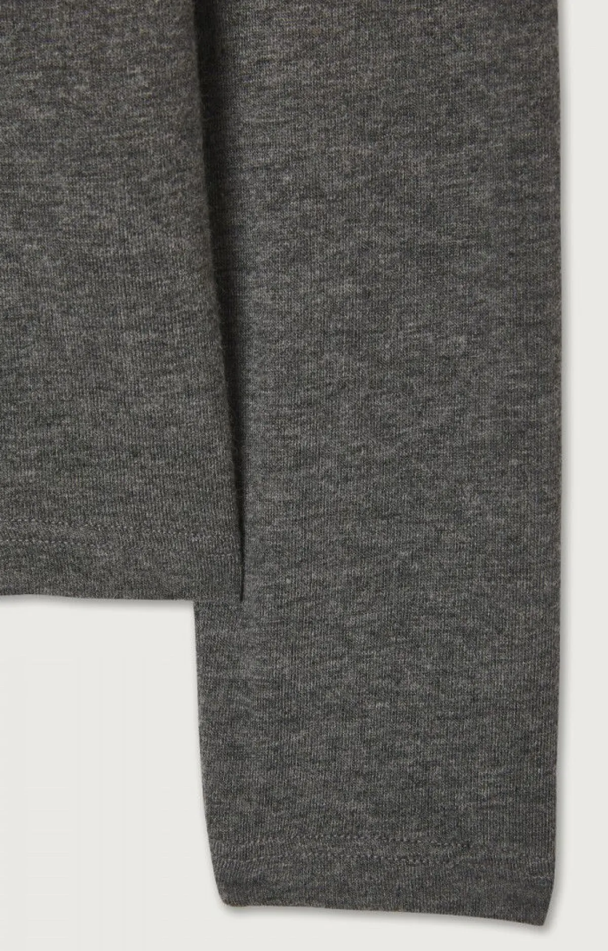 American Vintage Men'S T-Shirt Vediny Charcoal Melange Flash Sale